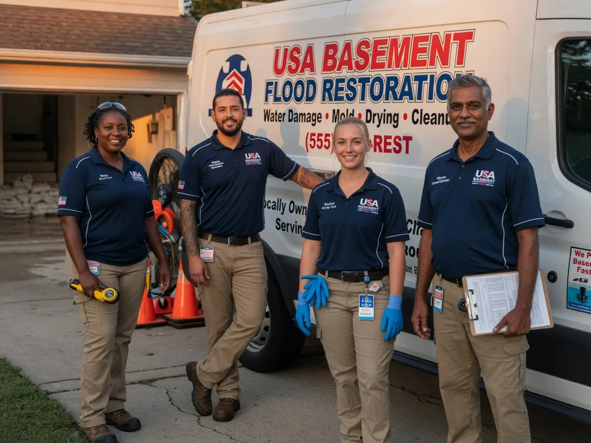 Basement Flood Cleanup company in Anacoco, LA